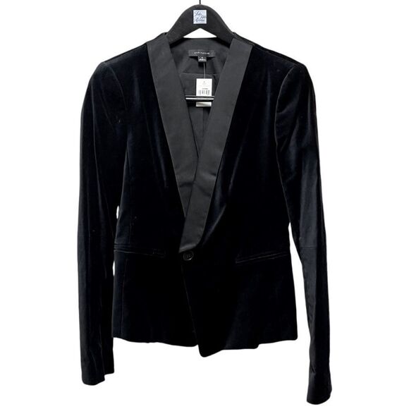 🌟Ann Taylor🌟Velvet Black 2 Piece Suite - Picture 1 of 4